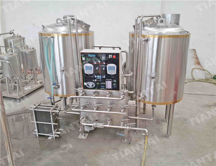 2bbl Three vessel brewhouse equipment